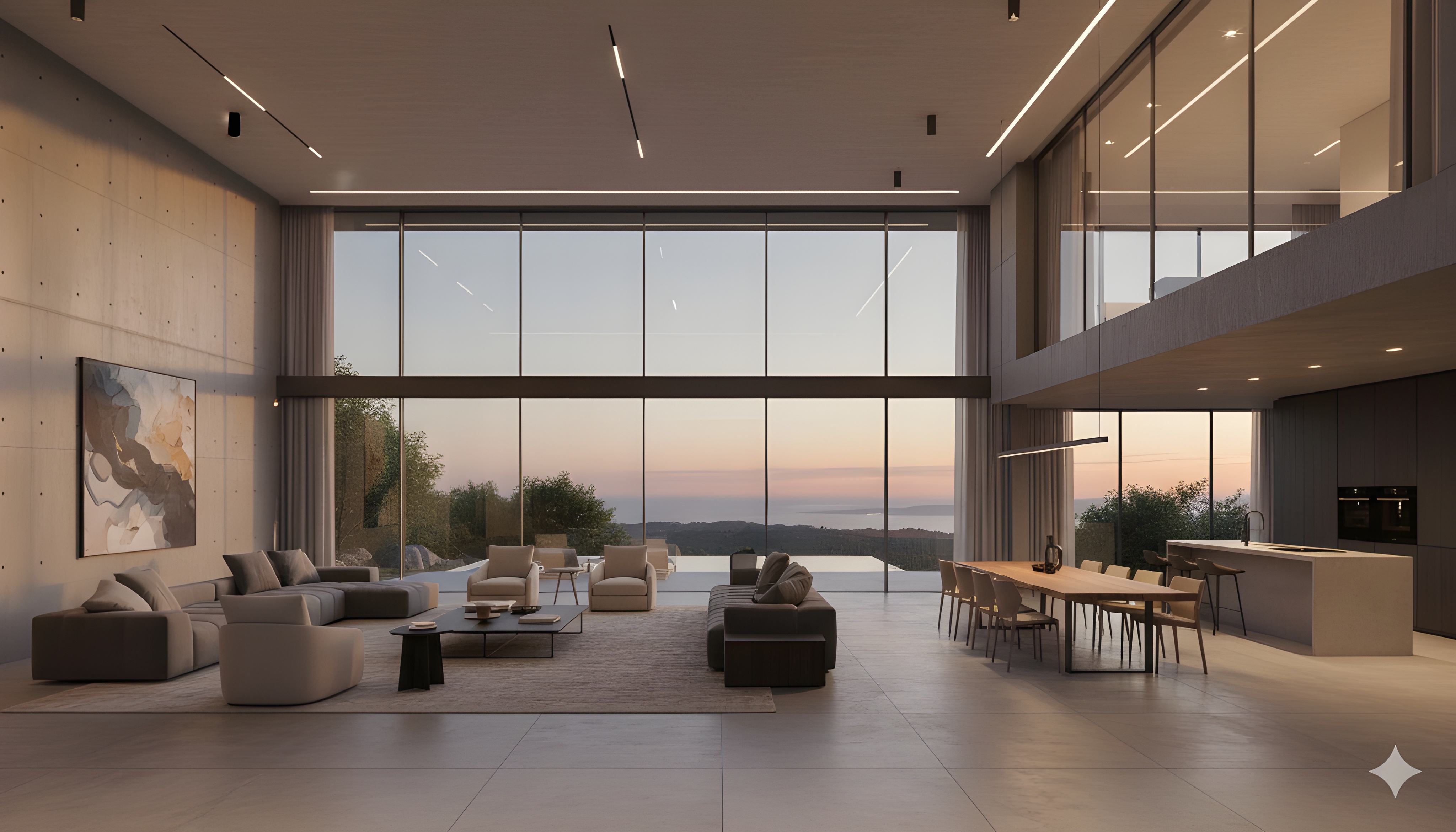 Modern property interior